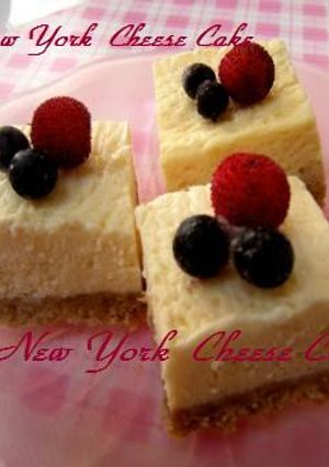 * バレンタイン ❤ＮＹチーズケーキ ♪-レシピのメイン写真