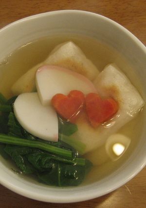 簡単！ほっこりお雑煮-レシピのメイン写真