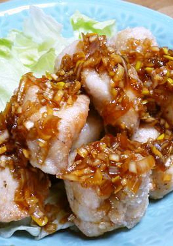 ★揚げ塩鶏のねぎソースがけ★-レシピのメイン写真