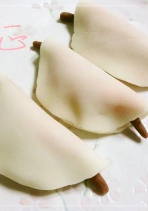 花びら餅風練りきり-レシピのメイン写真