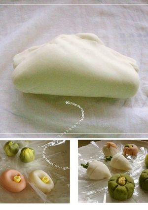 ☆おうちで練りきり☆-レシピのメイン写真