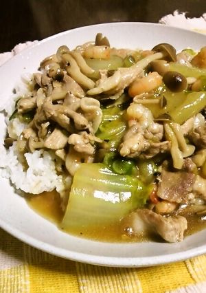 具材４つで作る簡単ウマーな♪中華丼-レシピのメイン写真