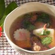 お雑煮・・・するめいかの出汁ですよー福岡