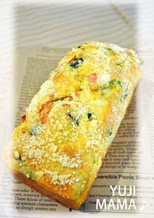 ◆グルグル混ぜて焼くだけ簡単ケークサレ◆-レシピのメイン写真