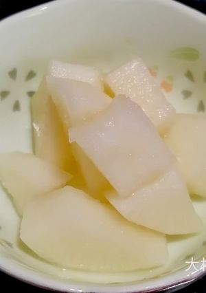 韓国家庭料理チキンム、大根の酢漬け-レシピのメイン写真