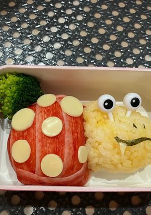 キャラ弁　チャッピー（ピクミン）-レシピのメイン写真