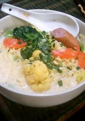クリーミィ豆乳チーズラーメン♪-レシピのメイン写真
