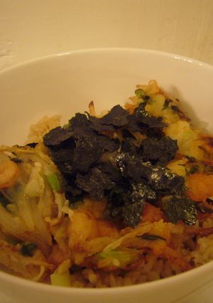 たれも美味しい★小海老と葱のかき揚げ丼-レシピのメイン写真