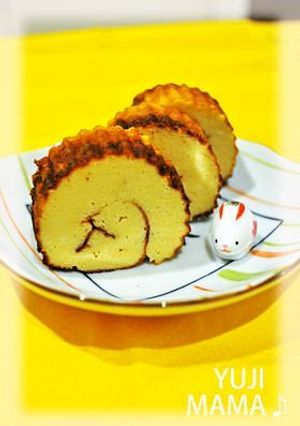 ◆豆腐とフライパン◆ヘルシー伊達巻◆-レシピのメイン写真