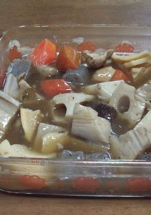 かんたん煮物（カット野菜の里芋を利用）-レシピのメイン写真