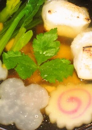 出汁が効いたお雑煮♪-レシピのメイン写真