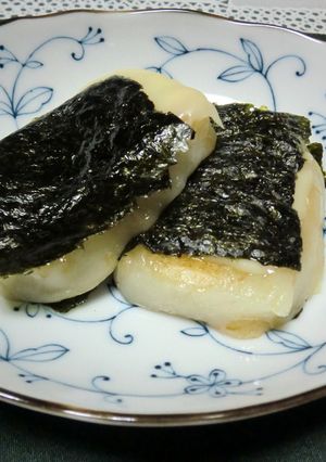 激ウマ!!お餅の海苔チーズ焼き♪-レシピのメイン写真