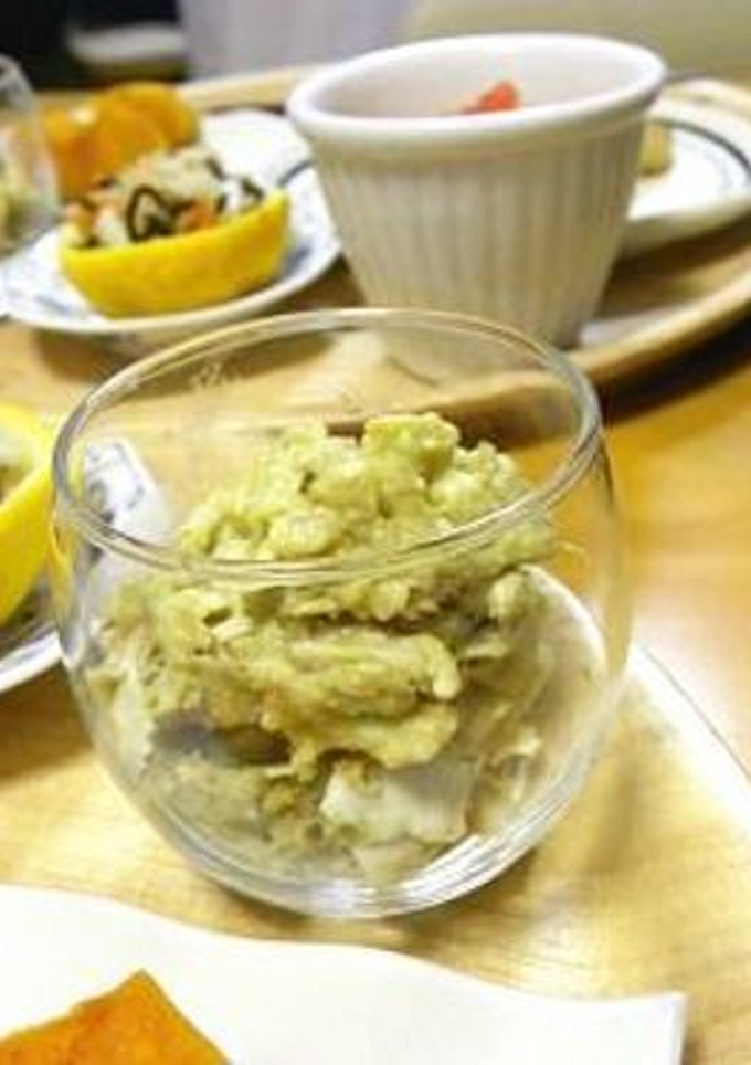 ささみの梅アボカド和え-レシピのメイン写真