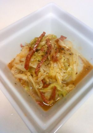 ウマッ♡白菜のポン酢ショウガ焼き-レシピのメイン写真