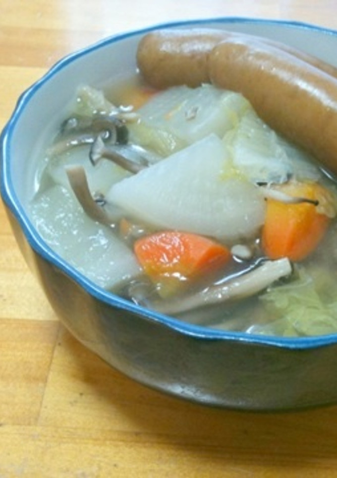 野菜の風味を楽しむ♫ほこほこポトフ-レシピのメイン写真