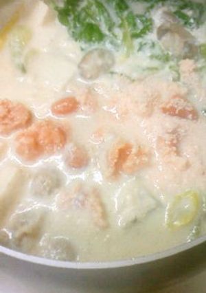 鱈とタラコ*親子豆乳チゲ-レシピのメイン写真