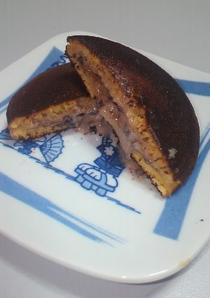 うまうま★どら焼きの食べ方！-レシピのメイン写真