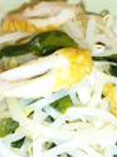 レンジで☆もやしとわかめの柚子胡椒ポン酢-レシピのメイン写真