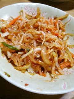 お節料理救済? なますのキムチ和え-レシピのメイン写真