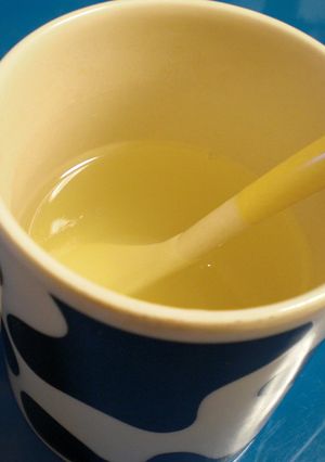 就寝１時間前に★はちみつ湯でダイエット！-レシピのメイン写真
