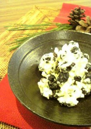 お節をアレンジ！黒豆のクリームチーズ和え-レシピのメイン写真