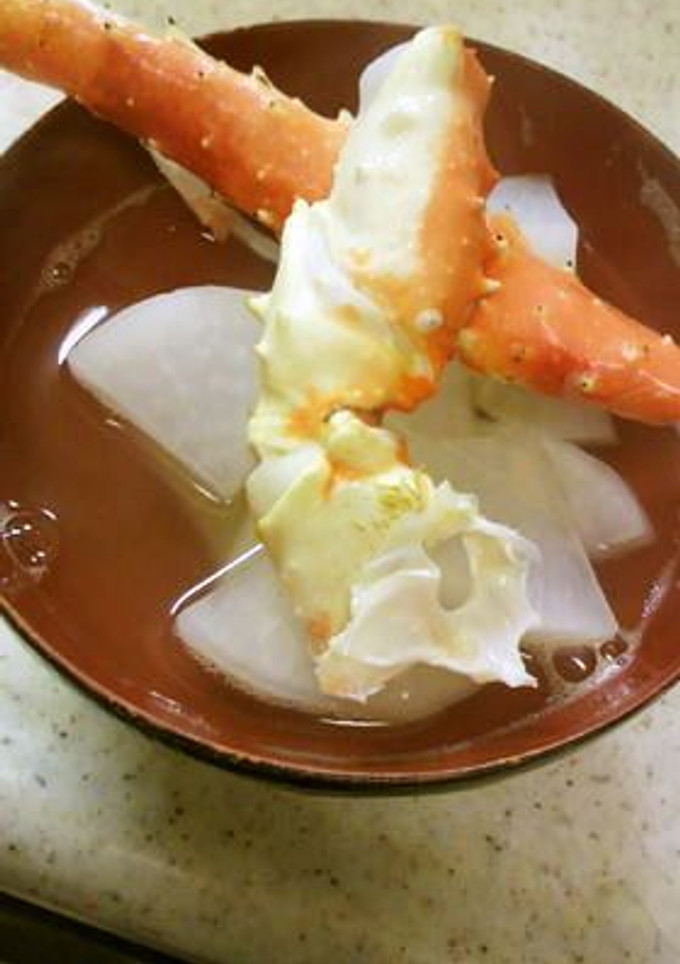カニ殻のお吸い物【簡単】♪-レシピのメイン写真