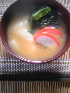 お正月*簡単お雑煮(みそ仕立て)-レシピのメイン写真