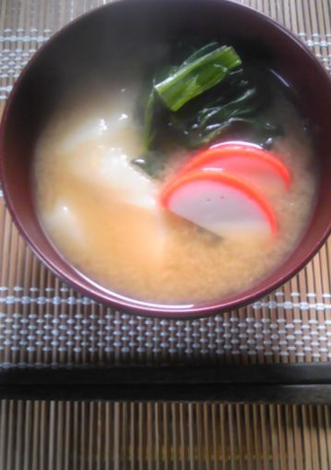 お正月＊簡単お雑煮(みそ仕立て)-レシピのメイン写真