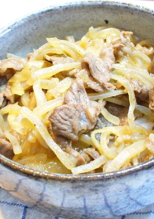 しあわせの牛丼-レシピのメイン写真