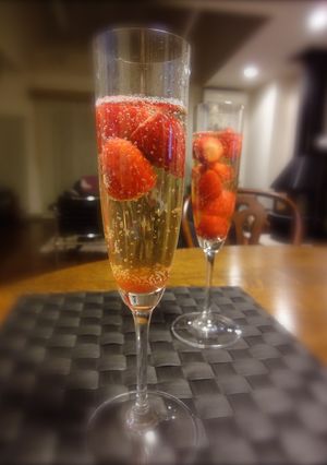 シャンパン☆ストロベリー-レシピのメイン写真