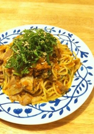 すりおろし人参の和風パスタ-レシピのメイン写真