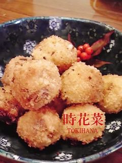 お節の里芋コンニャク伊達巻で作るコロッケ-レシピのメイン写真