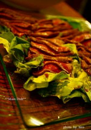 本格！牛肉のたたき-レシピのメイン写真