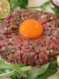 ローストビーフで♡牛肉のタルタルステーキ-レシピのメイン写真