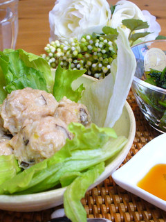 鶏ひき肉のふわふわ団子-レシピのメイン写真