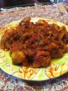 鶏肉と玉ねぎのサフラン焼き-レシピのメイン写真