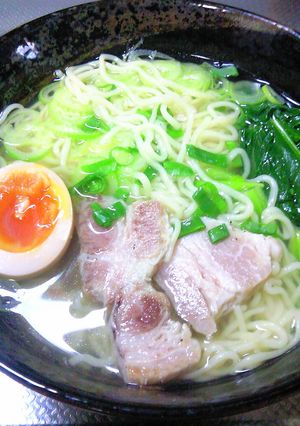 塩豚で塩ラーメン-レシピのメイン写真