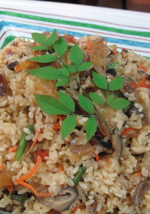 お煮しめご飯　（おせちの残りで）-レシピのメイン写真