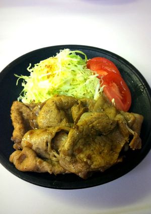 一人暮らししょうが焼き-レシピのメイン写真