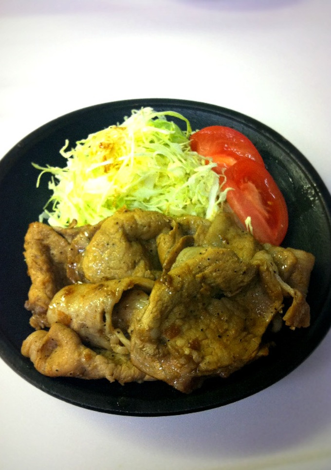 一人暮らししょうが焼き-レシピのメイン写真