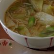 余った鍋野菜でつくるピリ辛黒豚みそうどん