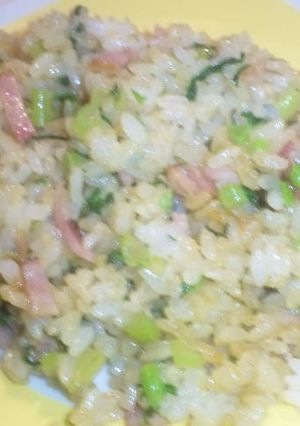 大根(カブ)の葉とベーコンのチャーハン✿-レシピのメイン写真