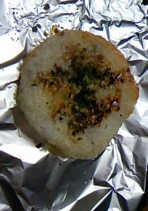 簡単！！おせんべいみたいな焼おにぎり-レシピのメイン写真
