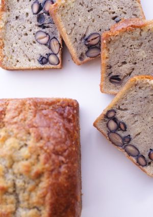 簡単★余った黒豆deパウンドケーキ-レシピのメイン写真