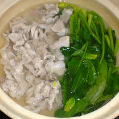 รูปของ 豚肉の常夜鍋