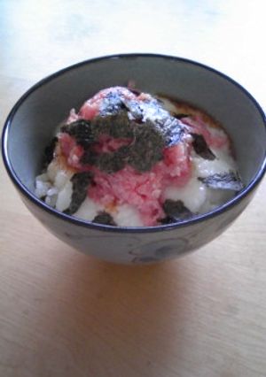 簡単☆マグとろ丼!-レシピのメイン写真