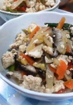 ✿優しい味✿炒り豆腐-レシピのメイン写真