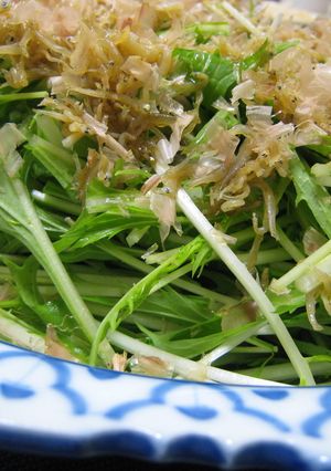 水菜とじゃこのサラダ♪-レシピのメイン写真