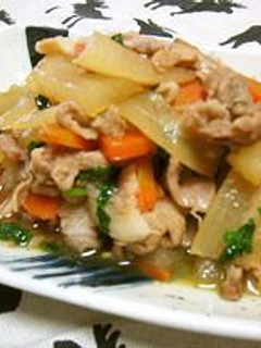 パパでもできた☆根菜と豚肉の煮物くん-レシピのメイン写真