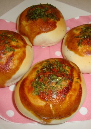 ＨＢで作った生地で焼きそばパン♪-レシピのメイン写真